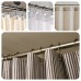 webueat 12/24 Pcs Rustproof Stainless Steel Curtain Rings Hooks Bathroom Shower Curtain Ring (12) - B06XQP7C25